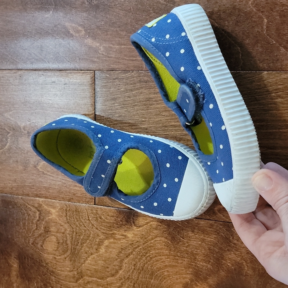 Mini Boden girls slip on sneakers
